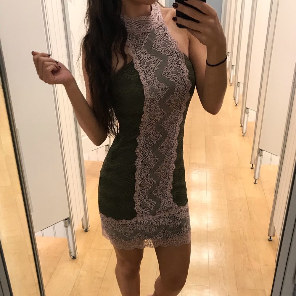 NWOT Free People Natasha Lace Bodycon Dress - Picture 4 of 8